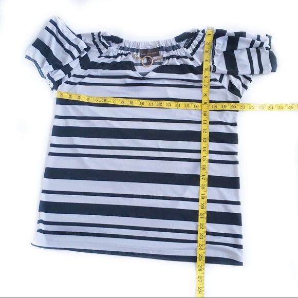 Dana Bachman Hoop Embellished Stripe Tunic - Picture 4 of 8